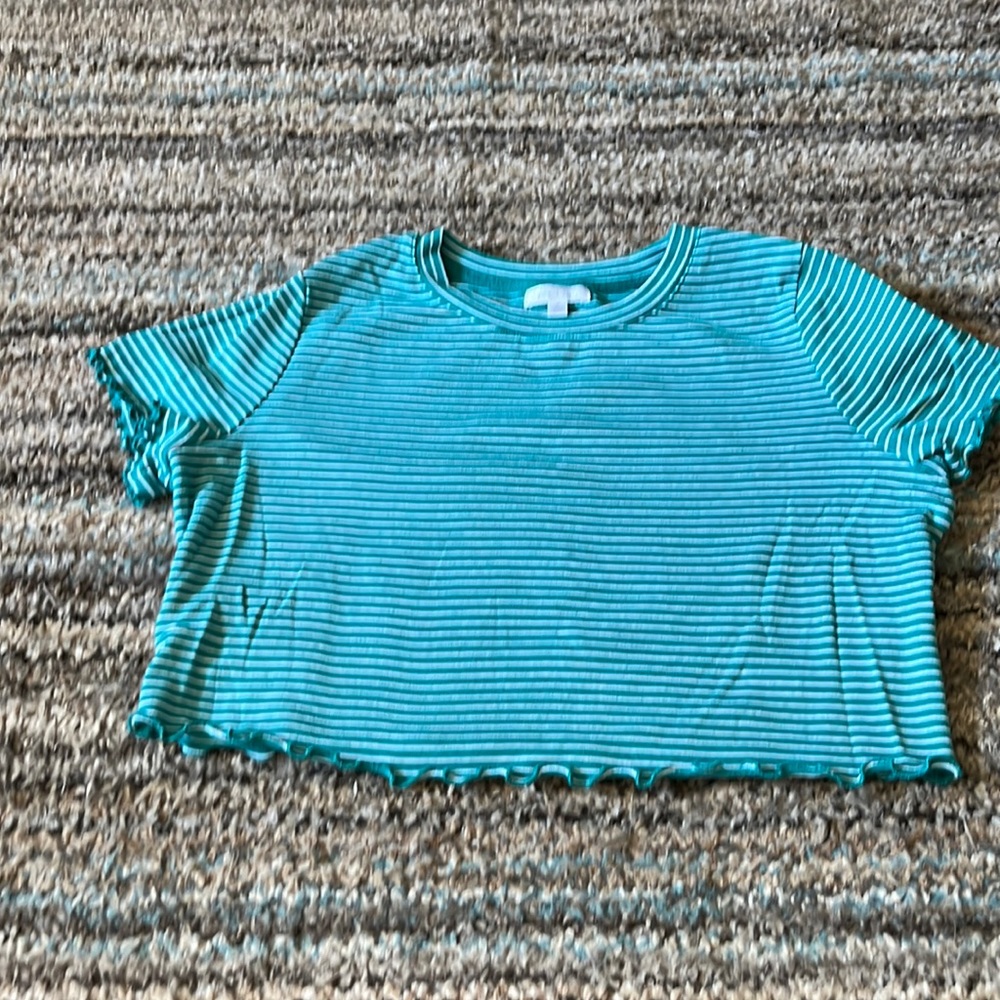 Short Sleeve Crop Top